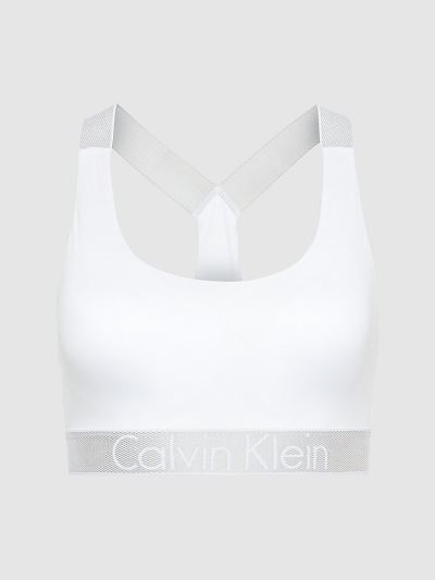 Calvin Klein Underwear HU467028 | Calvin Klein Customized Stretch Női Bralette Fehér